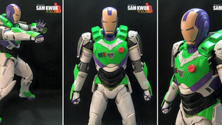 This Custom Iron Man Figure Is What a Real-Life Buzz Lightyear Would Look Like